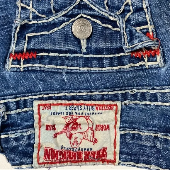 True Religion Billy Super T jeans sz 27 - Picture 8 of 8